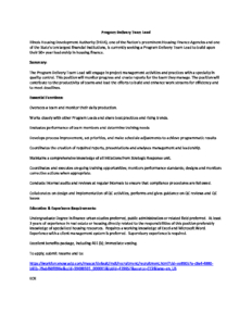 Chapter 91 Program Lead SR-Program-Delivery-Team-Lead November-2021 QC Specialty Revised Feb ...