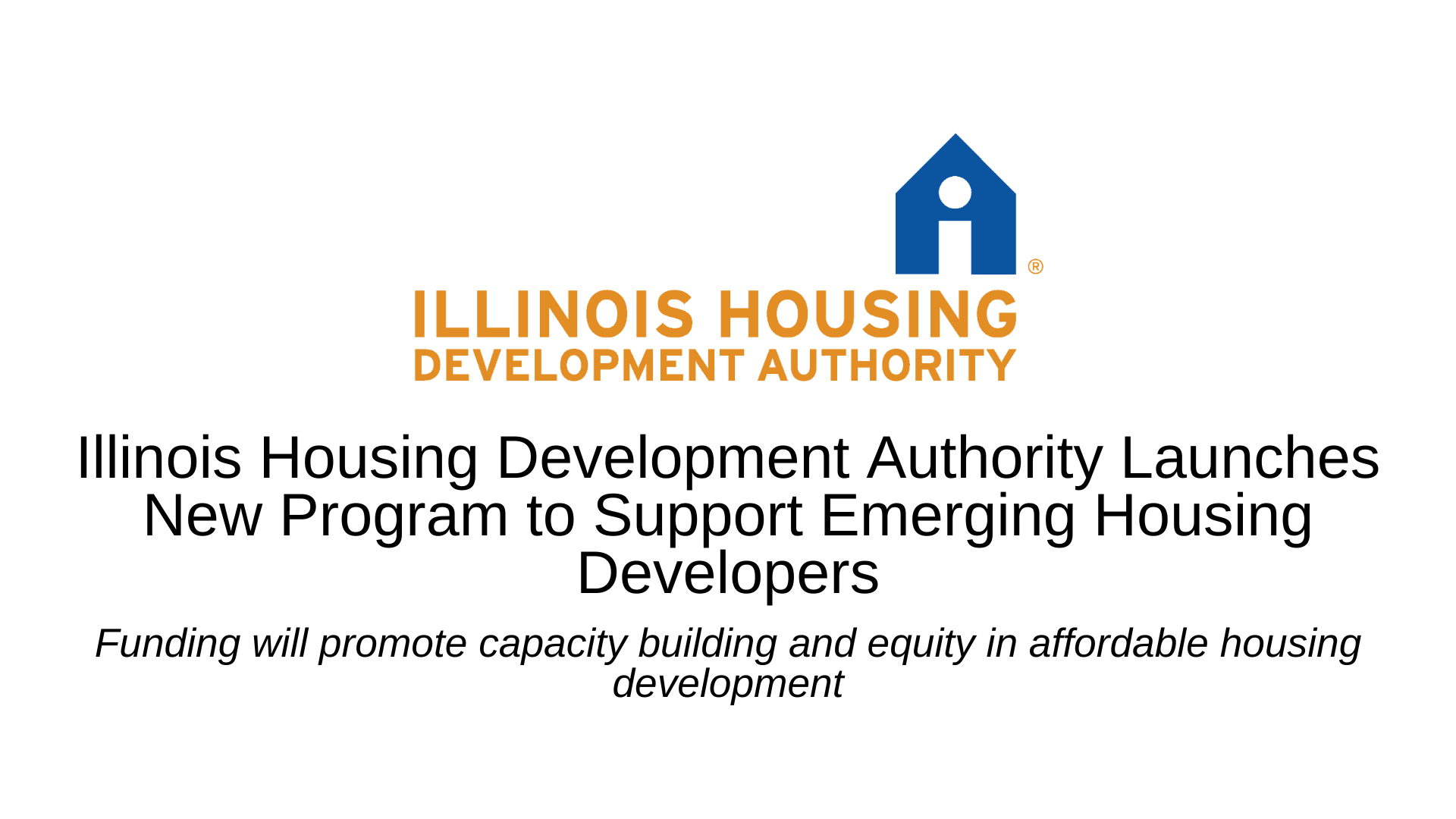 5.31.2023 NEXTGEN Illinois Housing Development Authority Launches New