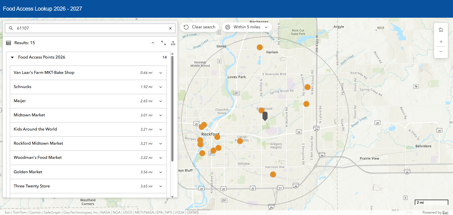 Food Access Lookup 2026-2027